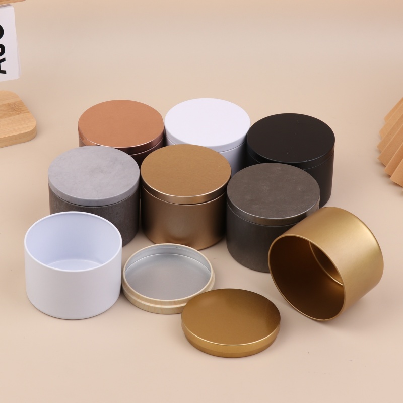 Wholesale 8oz Candle Tin Cans  - огляд і ціна Candle Making Jars With Lids