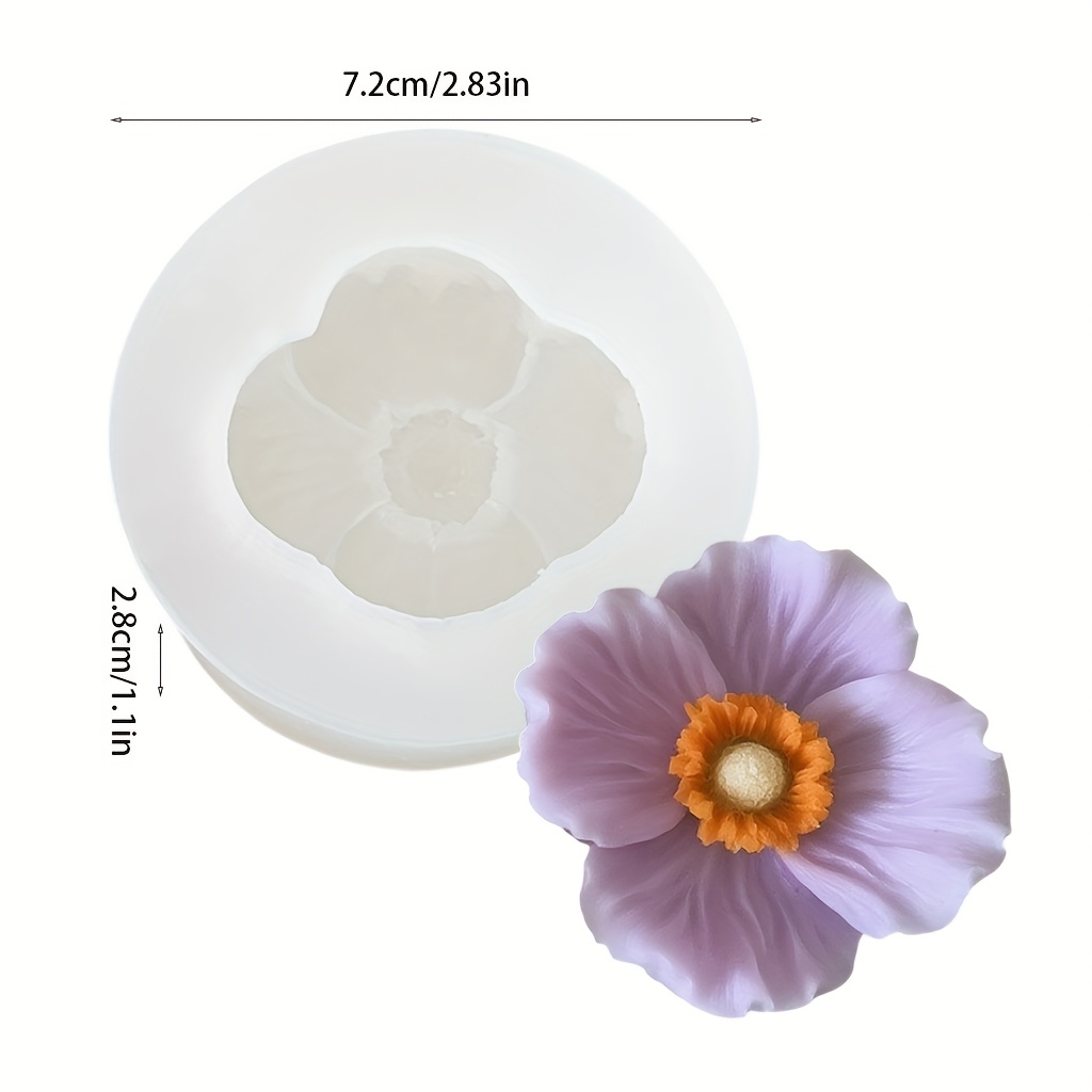 Flower Silicone Candle Mold, C - огляд і ціна Candle Making Jug