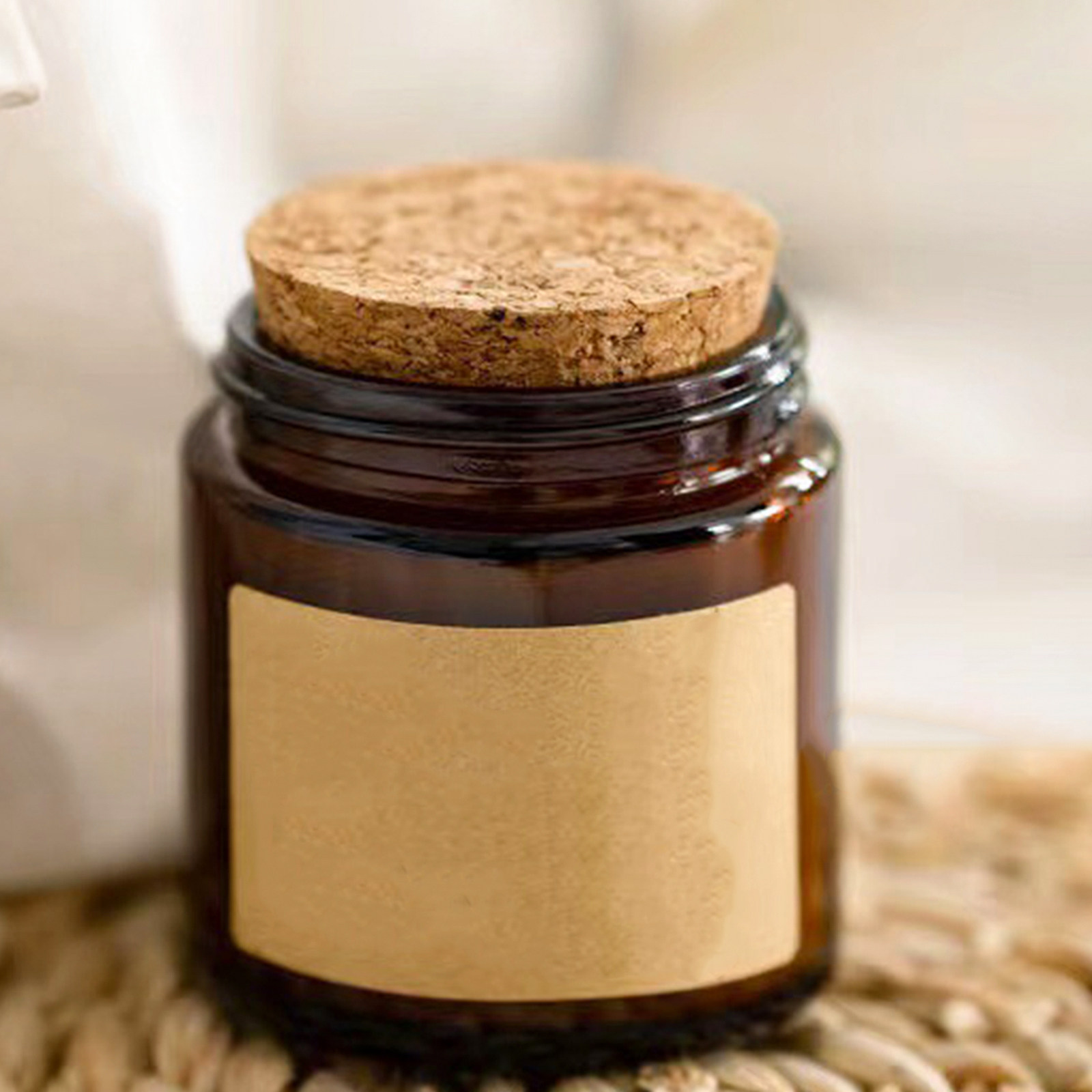 4Pcs Thick Glass Jar with Natu - огляд і ціна Candle Making Jars With Lids