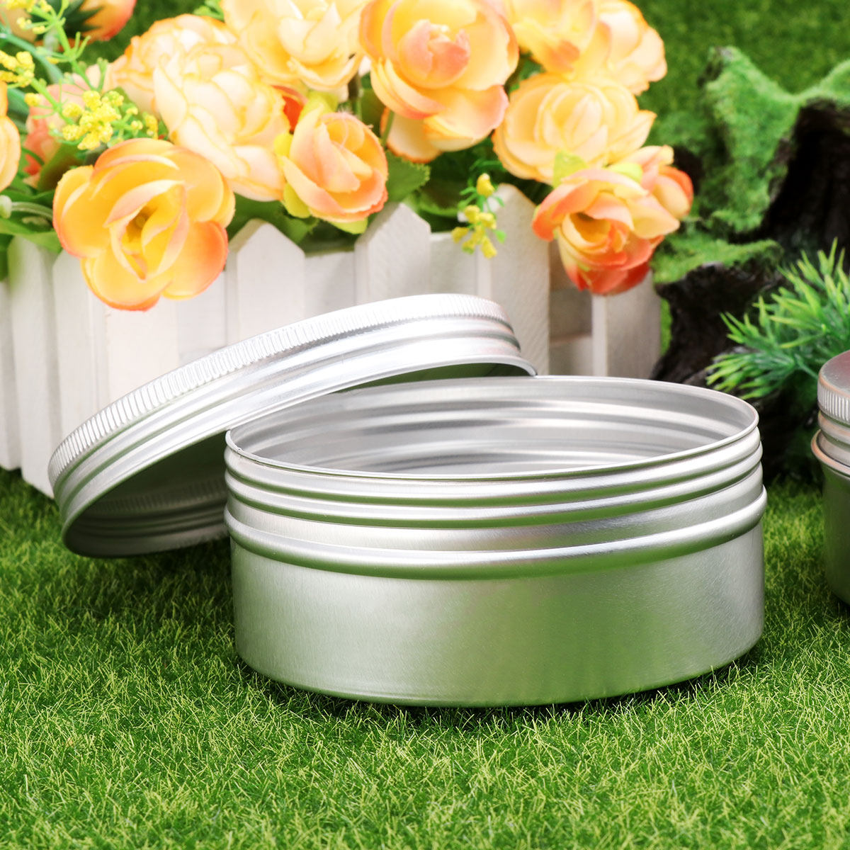 10Pcs Threaded Aluminium Bottl - огляд і ціна Tin Container Lid