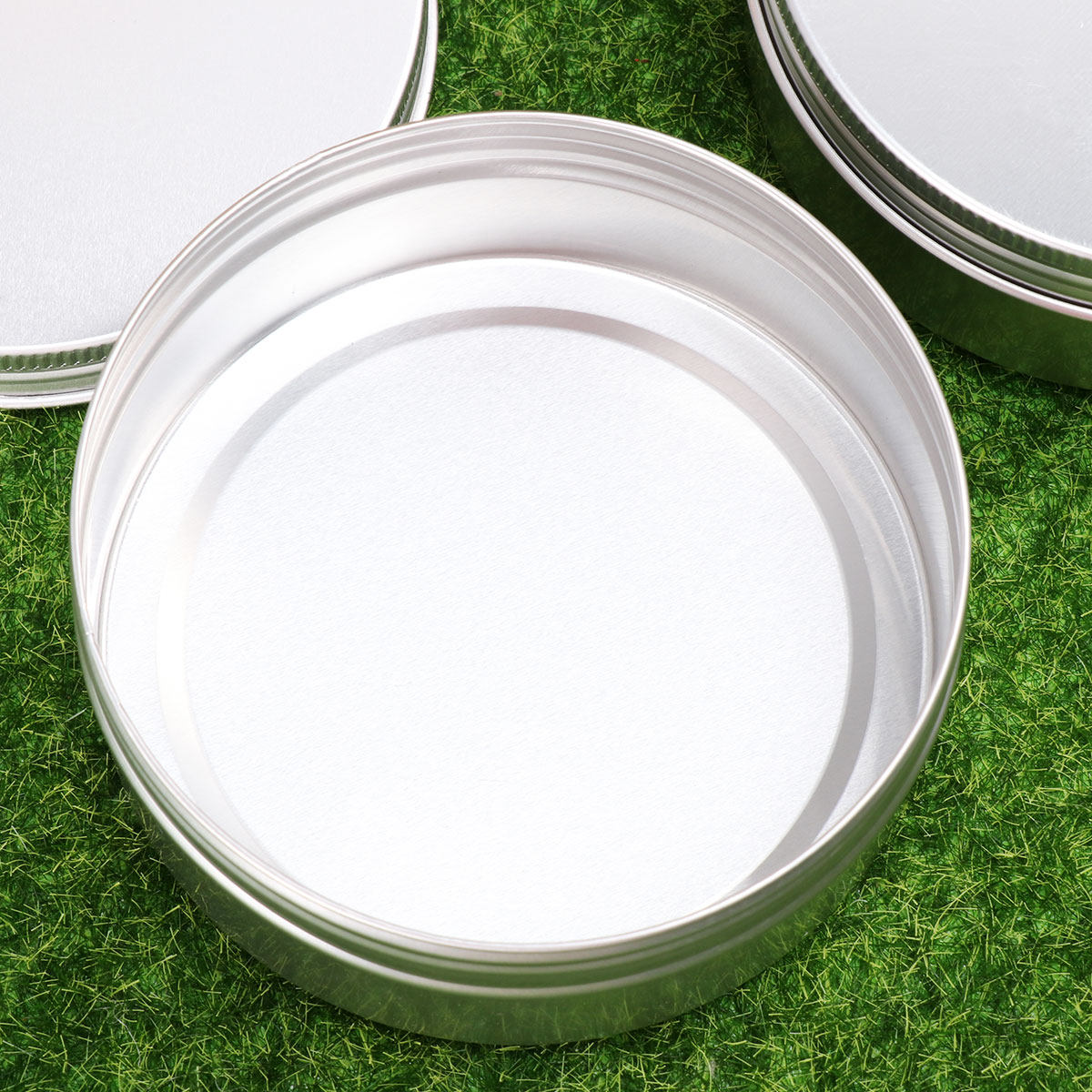 10Pcs Threaded Aluminium Bottl - огляд і ціна Tin Container Lid