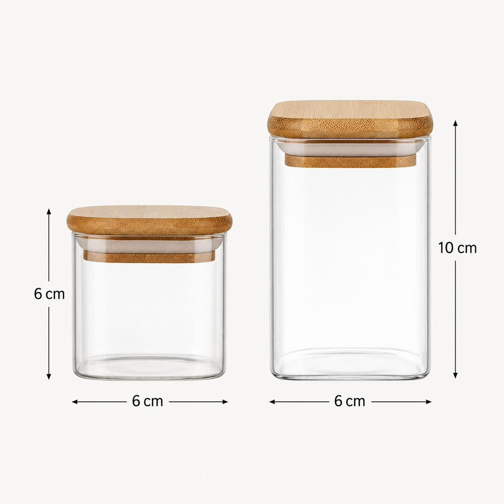 Spice Jars with Labels, Glass  - огляд і ціна Candle Making Jars With Lids