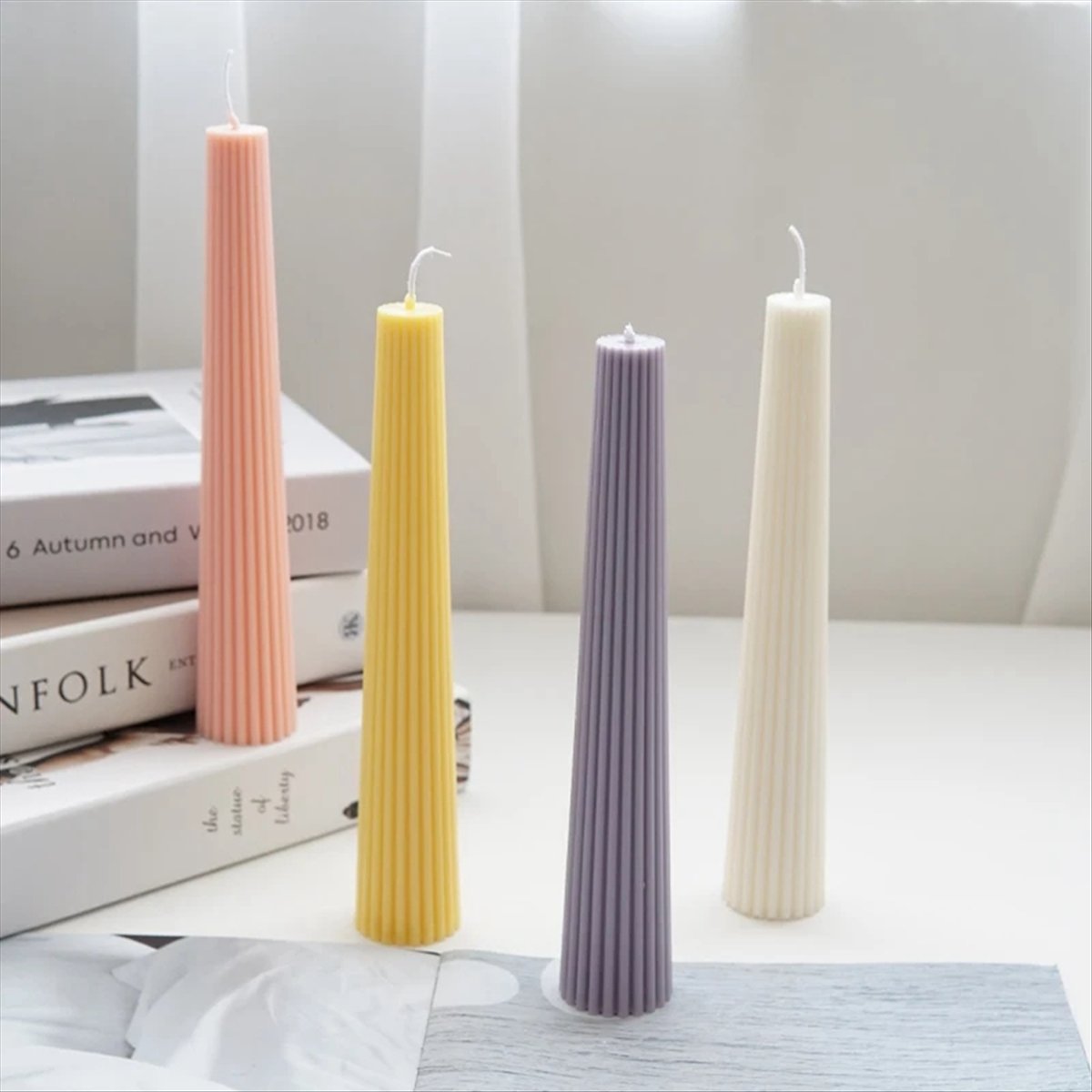 *ABAB Striped Long Pole Column - огляд і ціна Candle Making Kits