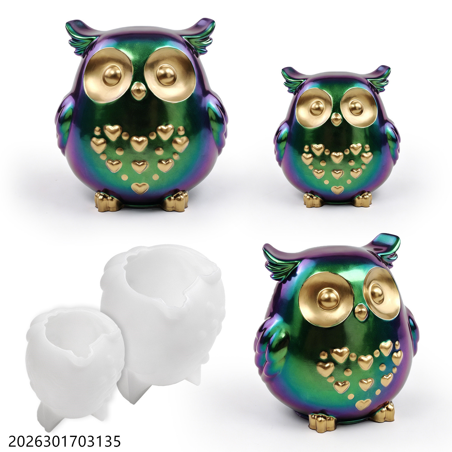 Owl Silicone Mold 3D Bird Shap - огляд і ціна Candle Making Tutorial